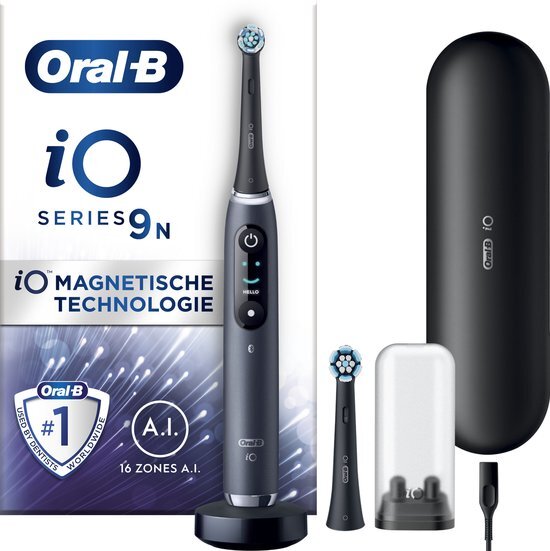 Oral-B iO 9N Elektrische tandenborstel, Bluetooth, zwart