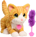 Just Play FurReal Bella De Kat - Interactieve Pluchen Knuffel - Met Geluid en Beweging