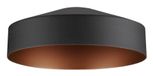 SLV LALU Verlichting abat-jour noir, bronze acier plafond 14 cm
