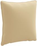 vidaXL Rugkussen PUTTEN 100% Polyester Beige 40 x 40 x 15 cm