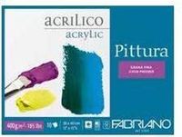 Honsell Fabriano 40002535 Pittura Acrylschilderkarton 10 Vel