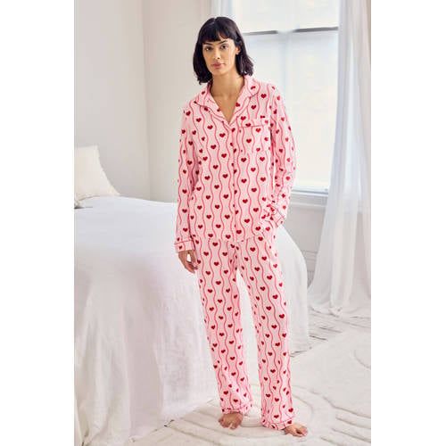 Chelsea Peers Pyjama Roze/Rood
