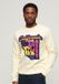Superdry Neon Travel sweatshirt met losse pasvorm Heren Urban Cream XXL