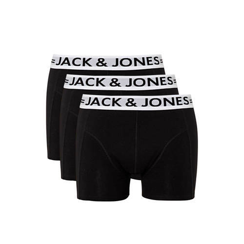 Jack & Jones boxershort - set van 3 heren Zwart