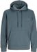 JACK & JONES JJECORP LOGO SWEAT HOOD NOOS Heren Sweatshirt met capuchon Katoen/Polyester Turbulence L