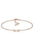 Elli - Armband - Strik - 925 Sterling Zilver - Rosé Verguld