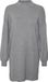VERO MODA VMNANCY LS FUNNELNECK DRESS PTT Dames Jurk XL/P Medium Grey Melange