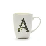 la Porcellana Mok Brief A, Porselein, Wit, 12 x 12 x 3 cm