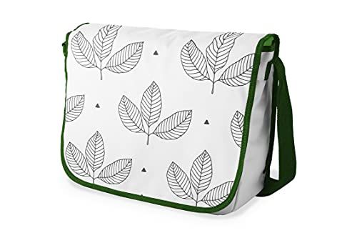 Bonamaison Digitaal Bedrukte Messenger Schooltas - 29x36 cm