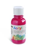 PRIMO Hobby & Professional - Professionele fijne acrylverf, fles 125 ml, matte afwerking, permanente acrylverf voor het schilderen en decoreren van verschillende ondergronden, ideaal voor decoupage en