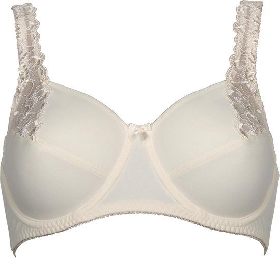 Elbrina Embroidery Women's Bra - Champagne - Size 100G