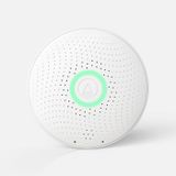 Airthings Wave Plus - Capteur domestique intelligent - Radon, CO2, humidité, température, pression atmosphérique - Blanc