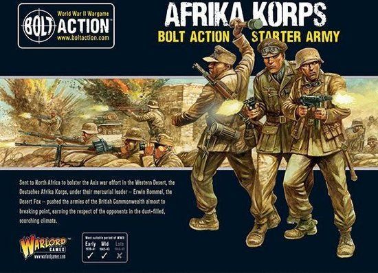Bolt Action Warlord Games Bolt Action Afrika Korps Starter Army - Engels