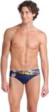 Arena Dreamhline Zwembroeken Heren Marineblauw/Multi Polyester Sneldrogend