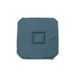 Soleil d'Ocre Alix Bovenstaande van Chaise, Blauw, 40 x 40 x 3 cm