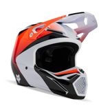 Fox Racing Fox V1 Streak White XXL, helm uniseks, volwassenen