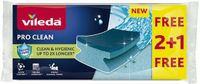 Vileda Schuurspons Vileda su pro clean 2+1 Blauw Schuim (3 Onderdelen) (2 Stuks)