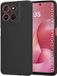 Techsuit Hoesje geschikt voor Motorola Moto G67 Power/G57 Power - Soft Flex Silicone Back Cover - Zwart