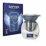 Savvies - Screenprotector voor Vorwerk Thermomix TM5/ Vorwerk Bimby TM5 - Folie Beschermfolie transparant 6 Stuks