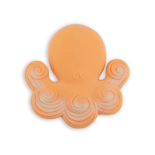 Kaloo - Petit Calme bijtring - oranje - 10 cm - vanaf de geboorte