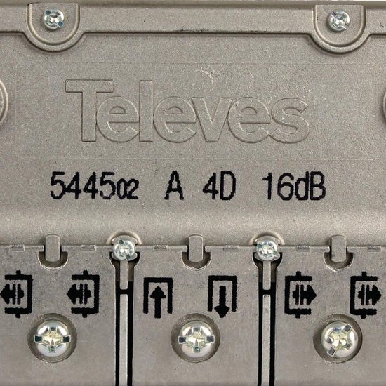 Televés Televes 544502 – Celerador IKT voor 4 direcciónes 16dB