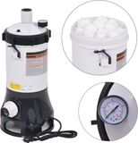 vidaXL Zwembadfilterpomp voor zwembaden 185 W 4,4 m³/u