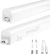 BES LED TL Armatuur met T5 Buis - 30cm Enkel - 4W - Koppelbaar - Warm Wit 3000K - Mat Wit - Kunststof