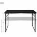 Aktive Vouwtafel 120 x 60 cm Aluminium Zwart