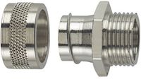 HellermannTyton 166-31005 PSC25-FM-M25 Slangbevestiging Metaal M25 21.10 mm Recht 1 stuk(s)