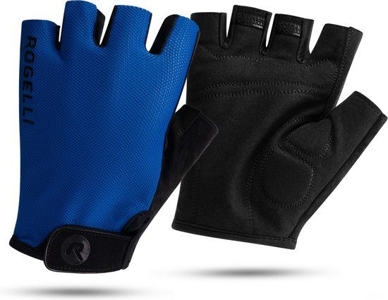 Rogelli Core Fietshandschoenen Zomer - Heren - Blauw - Maat S