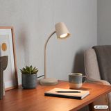 Briloner Skriva - Beige Lampe de table - Pivotant - Douille GU10 - 13 x 38,5 cm