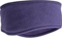New Age Devi - Stijlvolle hoofdband | Warme oorwarmer | Comfortabele earmuffs | Zachte fleece | Perfect voor wintersport | Ideaal voor sport | Handig klittenband | Trendy in paars