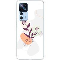 Xiaomi Bedrukt siliconen hoesje compatibel met Xiaomi Mi 12T, Xiaomi Mi 12T Pro Blossom