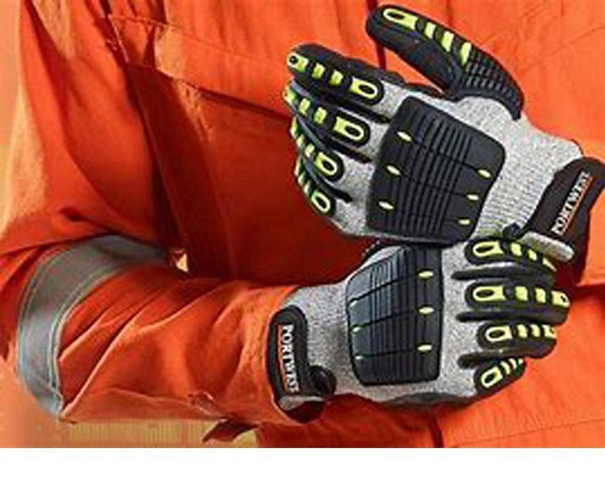 Portwest Anti Impact Snijbestendige Gevoerde Handschoenen