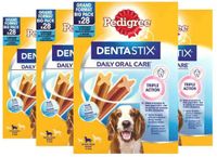 Pedigree Dentastix Hondensnacks Medium Multipack 28-pack - 4 x 720 gr