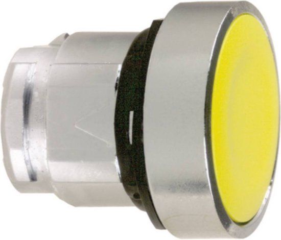 Schneider Electric Harmony ZB4BA3 Pushbutton Switch - Green - Plastic - 1 Piece