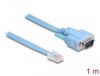 Delock Adapter RS-232 DB9 male to 1 x Serial RS-232 RJ45 male 1 m