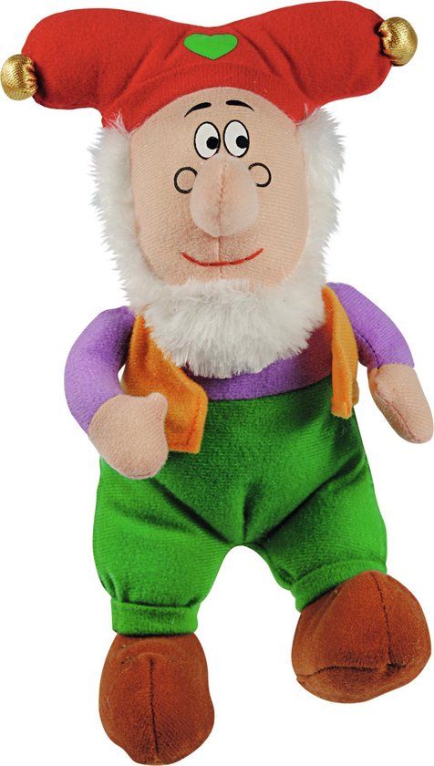 Kabouter Plop Knuffel - Pluche - 20 cm - Rood