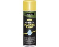 Maston Tijdelijke Markeringsspray - Mat - Geel - 500 ml