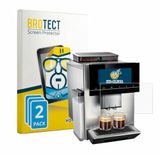 BROTECT - Screenprotector voor Siemens EQ900 TQ907D03 - Folie Beschermfolie transparant 2 Stuks