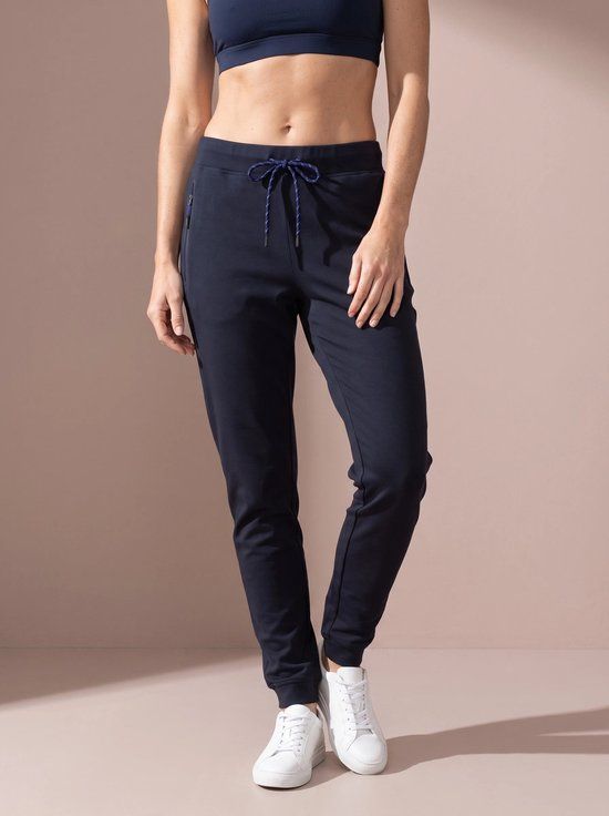 Sjeng Sports KAYE Sportbroek Vrouwen - Dark Blue - Maat M