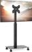 Shenzhen Haorui Industrial Technology Co., Ltd. support TV avec roues pour TV de 19-42 pouces, pivotant et réglable en hauteur - jusqu'à 35 kg (VESA 200 x 200 mm) - Noir