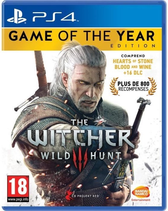 BANDAI NAMCO Entertainment The Witcher 3 - Wild Hunt GOTY FR PS4 PlayStation 4