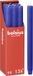 Bolsius Bougies rustiques bleues 9 pièces 27cm