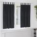 vidaXL - Gordijnen - 2 stuks - Zwart - 140 x 175 cm - Fluweel