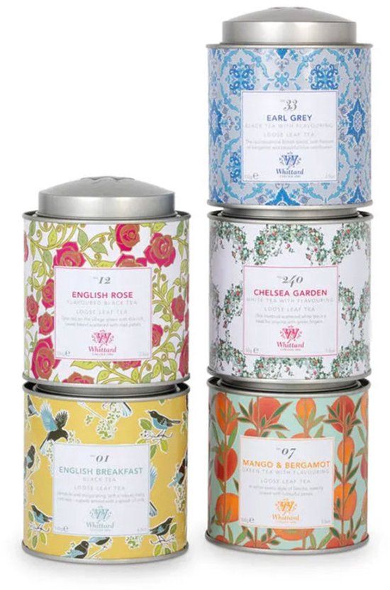 Whittard of Chelsea Zwarte thee Whittard of Chelsea Thee Discoveries English Rose, 100 g