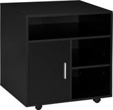 Homcom Printerkast - Hout - 60x50x65cm - Zwart