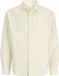JACK&JONES JORFREDERIKSBERG Chemise surchemise en velours côtelé Ls Homme Coton Laine blanche Taille L