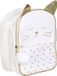 CMP Rugzak - Kat - Wit en Goud - 13 inch