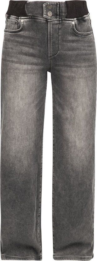 R.E.D. by EMP R.E.D. Rock-Engineered Design Grijze jeans met elastische tailleband en steekzakken - Dames - S